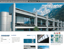 Tablet Screenshot of mingardi.it